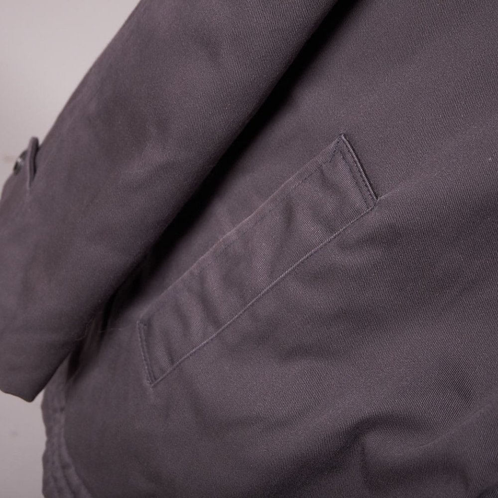 Vintage 1970s Aldens Men's Gray Coat